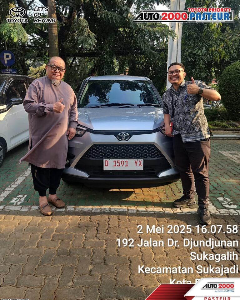 Terimakasih ya Wakapolda Achmad Ismail sudah mempercayakan pembelian Raize 1.0T G MT Silver ke